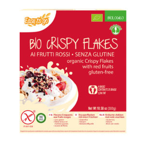 EASY TO GO CRISPY FLAKES AI FRUTTI ROSSI 300G