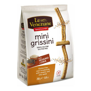 LE VENEZIANE MINI GRISSINI SESAMO E CHIA 250G