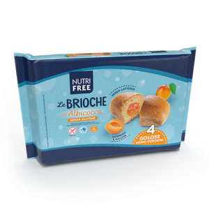 NUTRIFREE LE BRIOCHE ALBICOCCA 4X50G