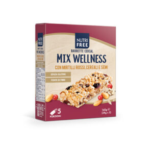 NUTRIFREE BARRETTE CEREAL MIX WELLNESS 5X28G