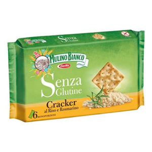 MULINO BIANCO CRACKER CON RISO E ROSMARINO 200G