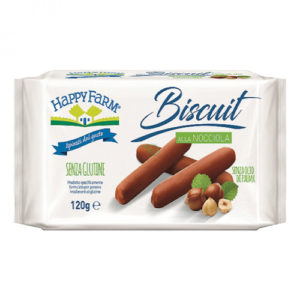 HAPPY FARM BISCUIT NOCCIOLA 120G