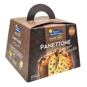 PIACERI MEDITERRANEI PANETTONE CON GOCCE DI CIOCCOLATO 650G