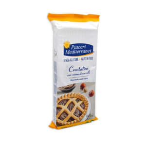 PIACERI MEDITERRANEI CROSTATINE ALLA CREMA DI NOCCIOLE 4X50G