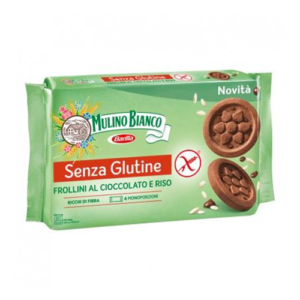 MULINO BIANCO FROLLINI AL CIOCCOLATO E RISO 250G (6 MONOPORZIONI)
