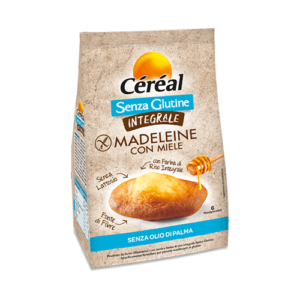 CEREAL MADELEINE INTEGRALI CON MIELE 170G