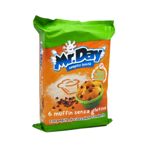 MR DAY MUFFIN CON PEPITE DI CIOCCOLATO 6X42G