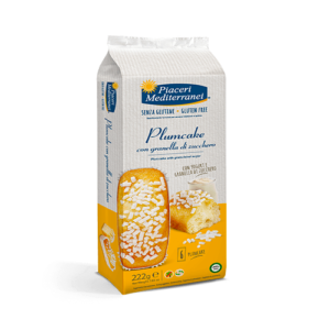 PIACERI MEDITERRANEI PLUMCAKE CON GRANELLA DI ZUCCHERO 6X35G