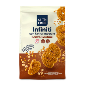 NUTRIFREE BISCOTTI INFINITI CON FARINA INTEGRALE 250G